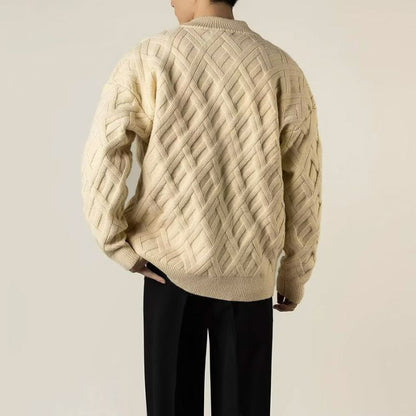 Warm Fleece Lined Wool Coat