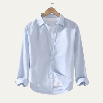 Men's Linen Cotton Casual Shirt