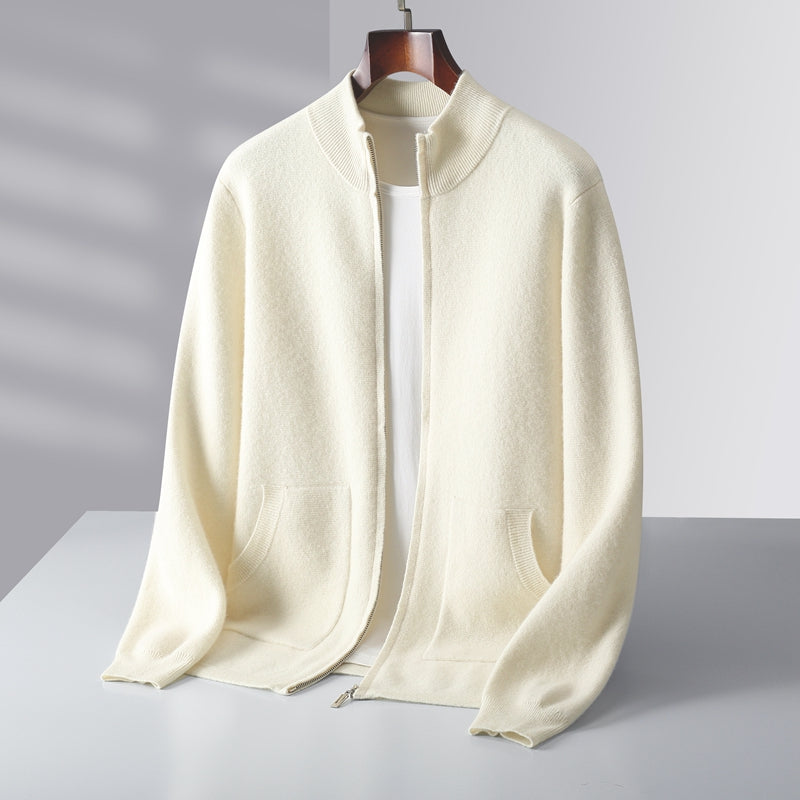 Premium Pure Wool Crew Sweater