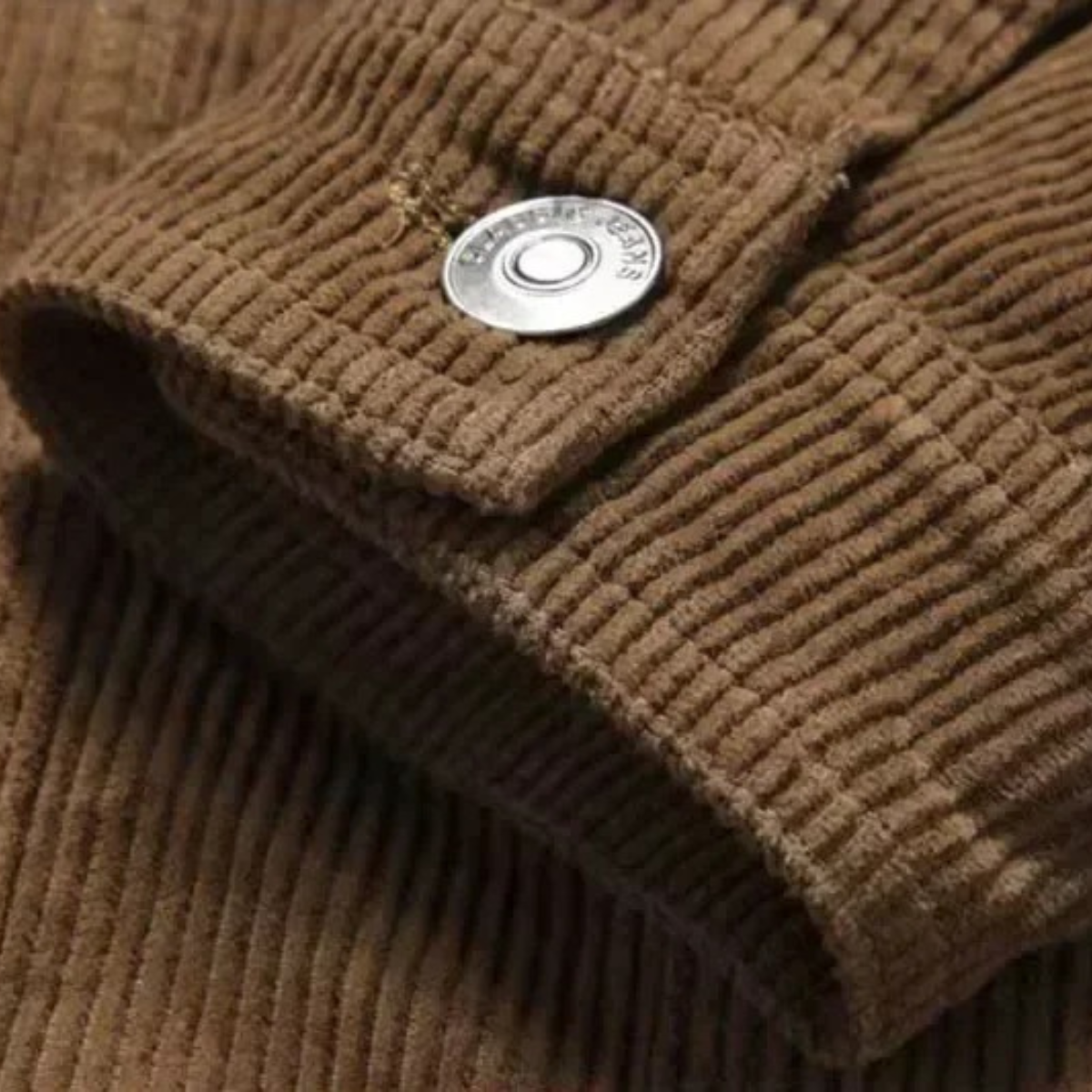 Men's Corduroy Button Up Jacket
