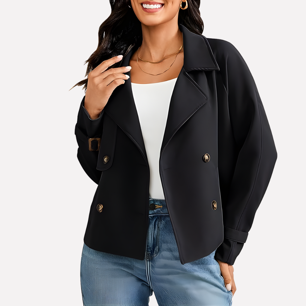 Tommy Women's Blazer Jacket Classic Wool Business Style