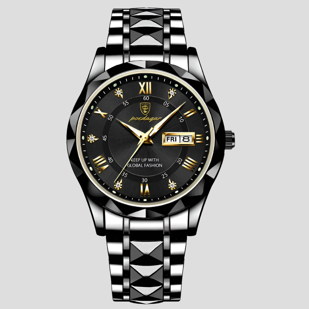 Men's Stainless Steel Business Watch
