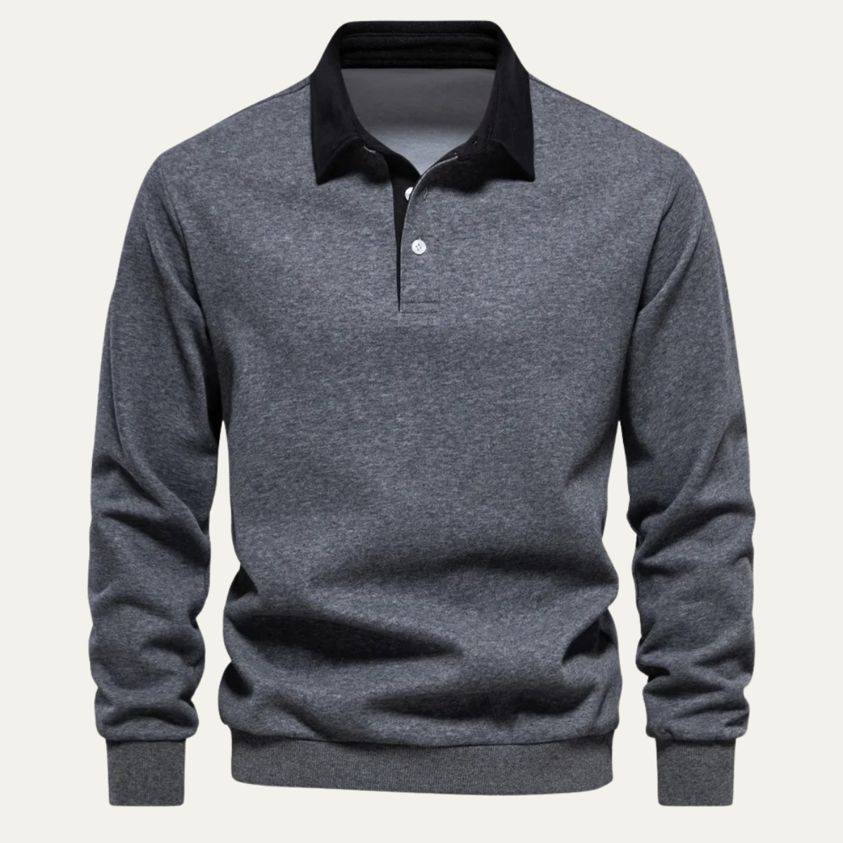 Men's Polo Collar Sweater Casual