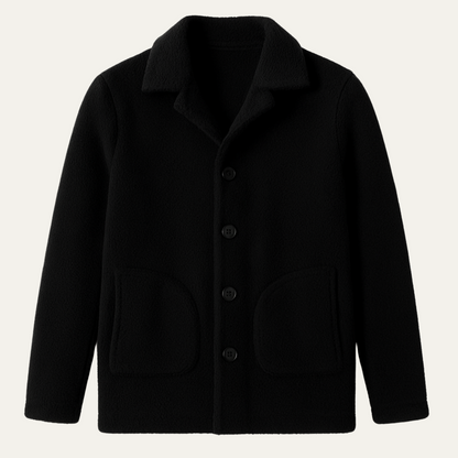 Men's Winter Fleece Jacket Warm With Pockets - VibreMode