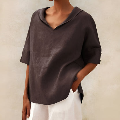 Relaxed Fit Women's Blouse