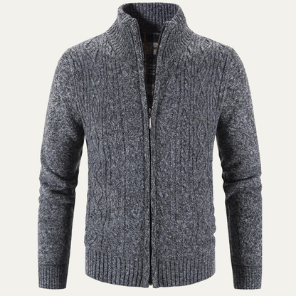 Men's Warm Fleece Zip Up Jacket