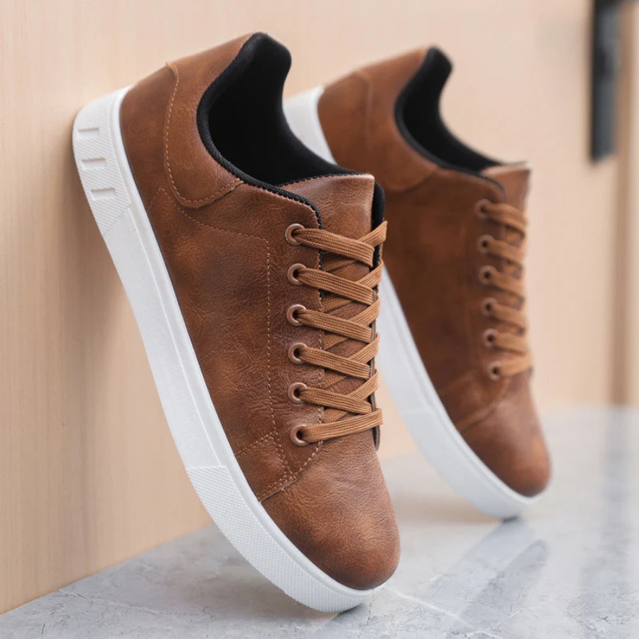 Men's Lace-Up Casual Sneakers