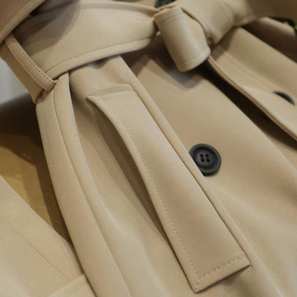 Classic Double Breasted Rain Coat