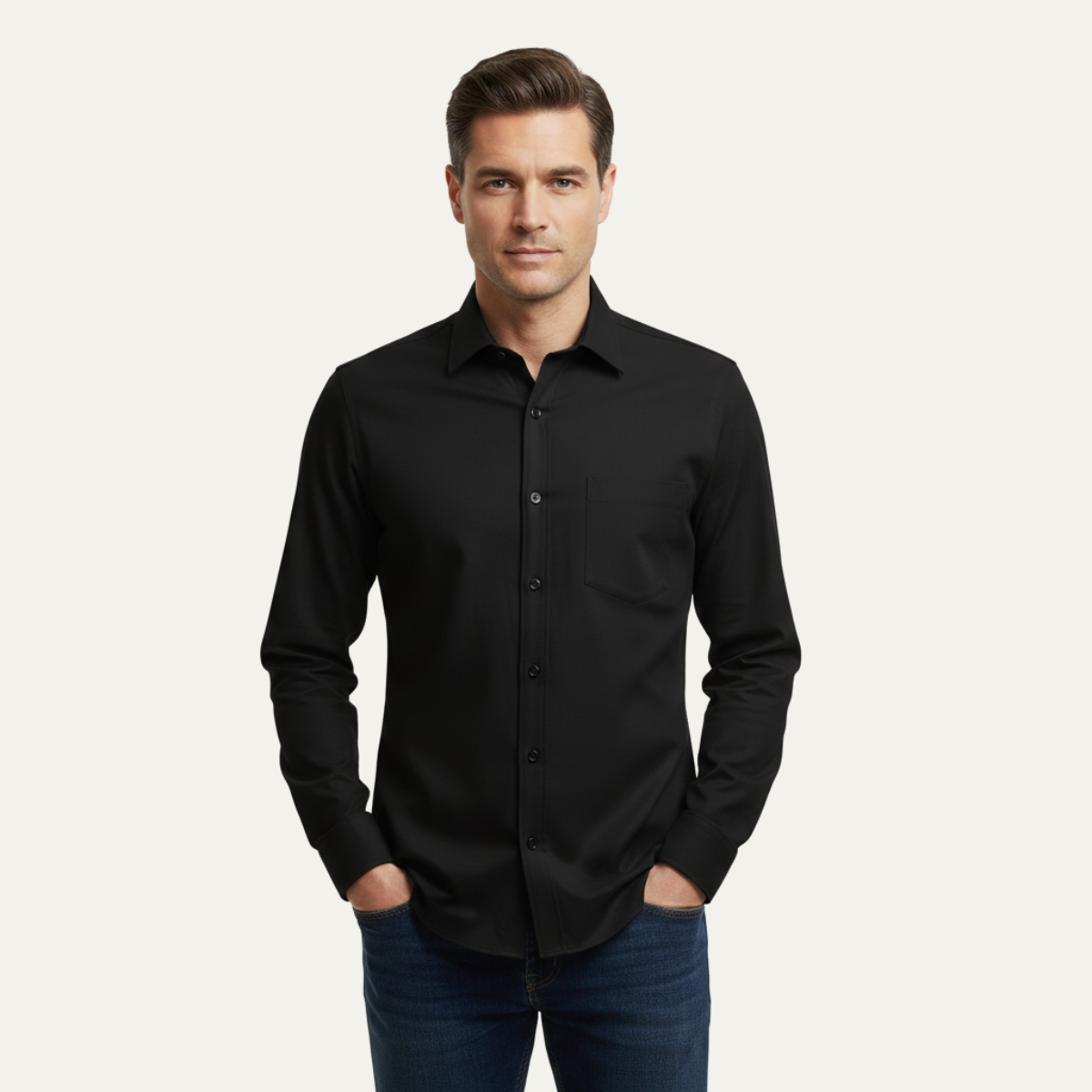 Kensington Men's Cotton Formal Dress Shirt