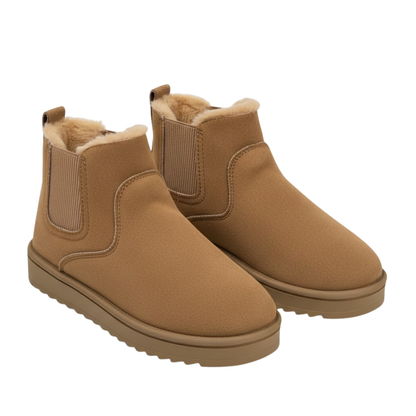 Warm Women's Snow Boots Waterproof Insulated Flat Shoes - VibreMode