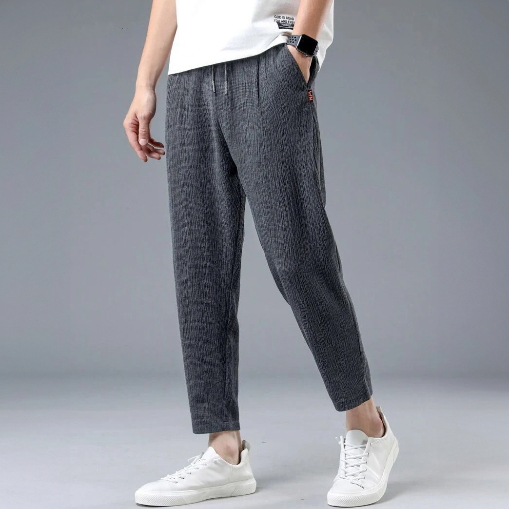 Relaxed Fit Summer Trousers - VibreMode