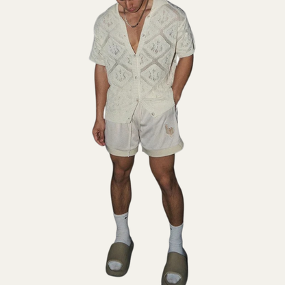 Men's Hollow Knit Summer