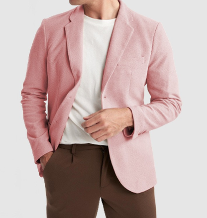 Linen Summer Blazer Breathable Beige