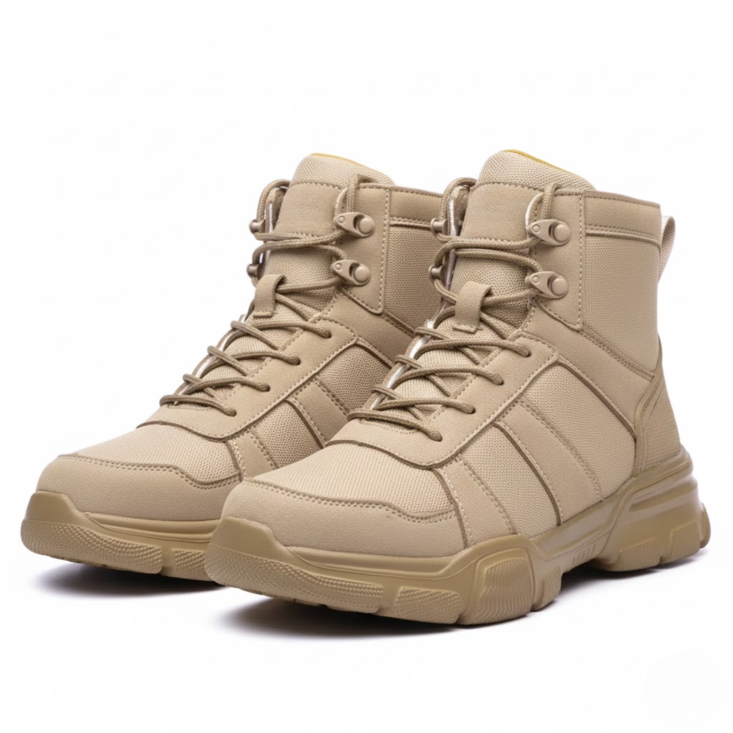 Durable Steel Toe Work Boots Heavy Duty Puncture Proof Shoes - VibreMode