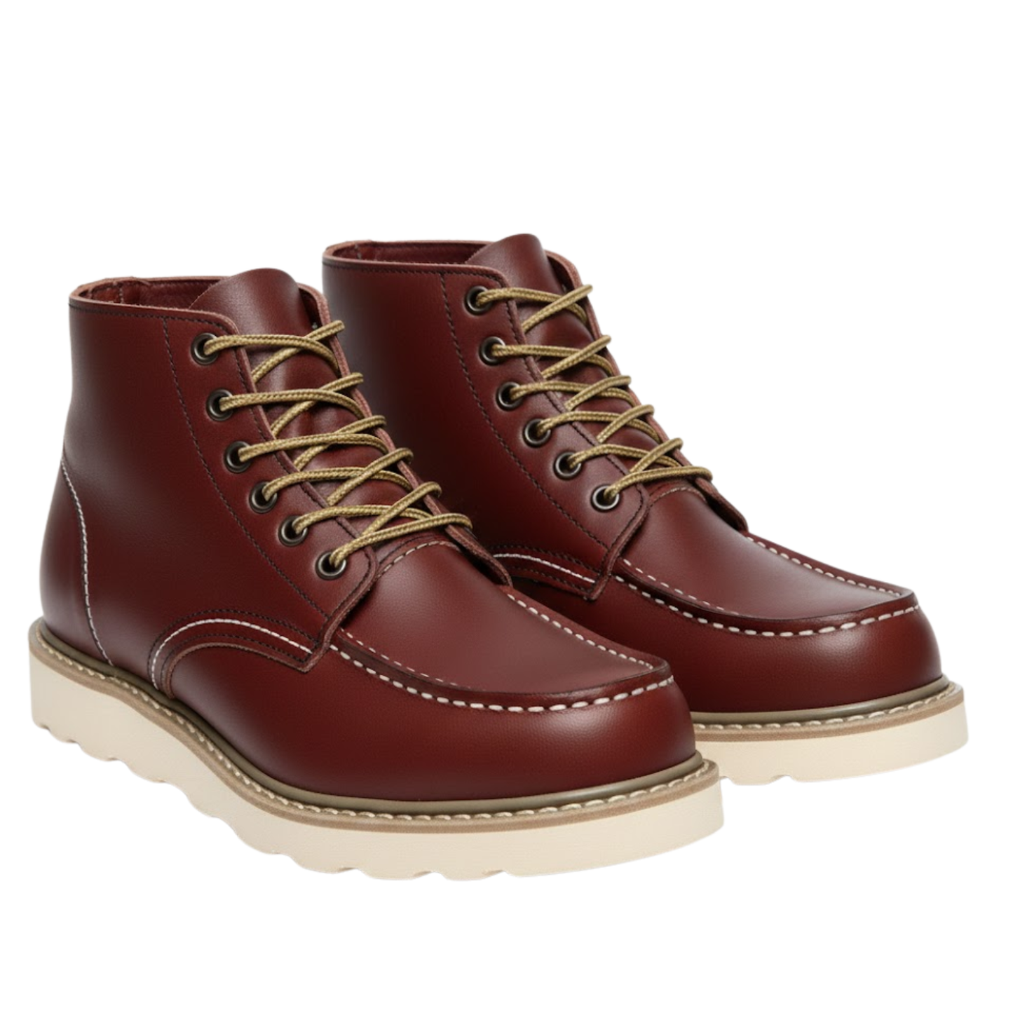 Insulated Waterproof Mens Leather Snow Boots