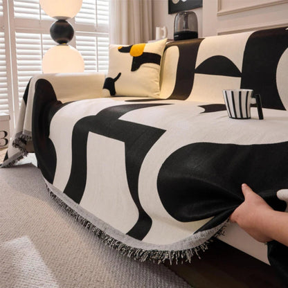 Geometric Sofa Slipcover