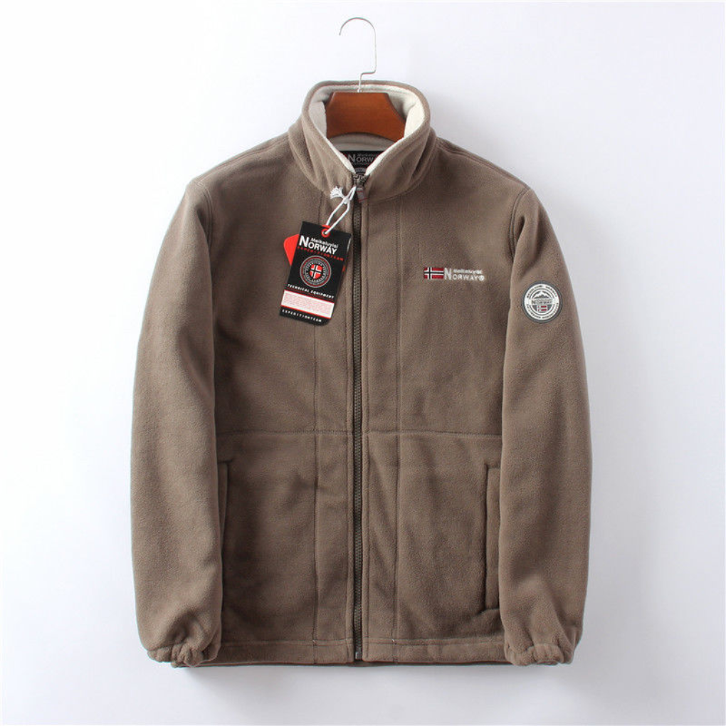Men's Fleece Windbreaker Jacket - VibreMode