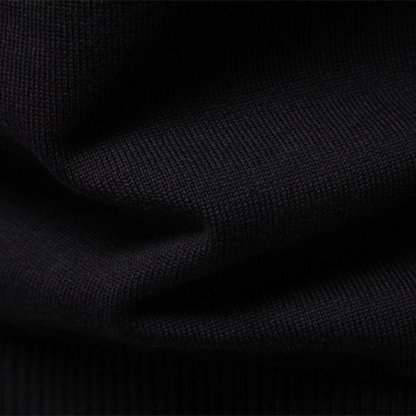 Men's Half Zip Wool Blend Sweater