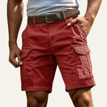 Men's Casual Summer Shorts Cotton With Pockets