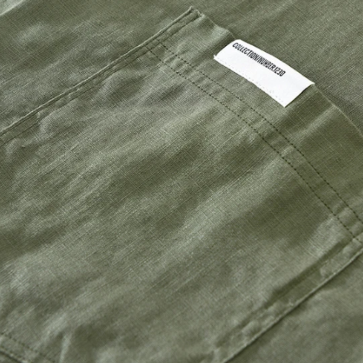 Men's Linen Casual Summer Shirt Green