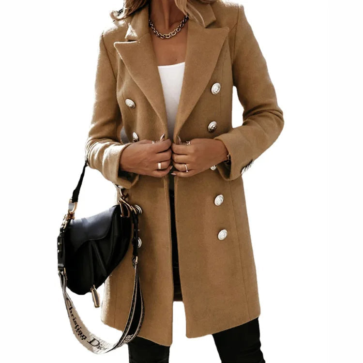 Women's Long Wool Coat