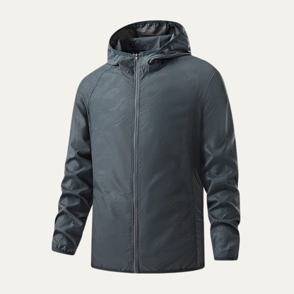Vernazza Men's Waterproof Hooded Windbreaker Jacket Lightweight