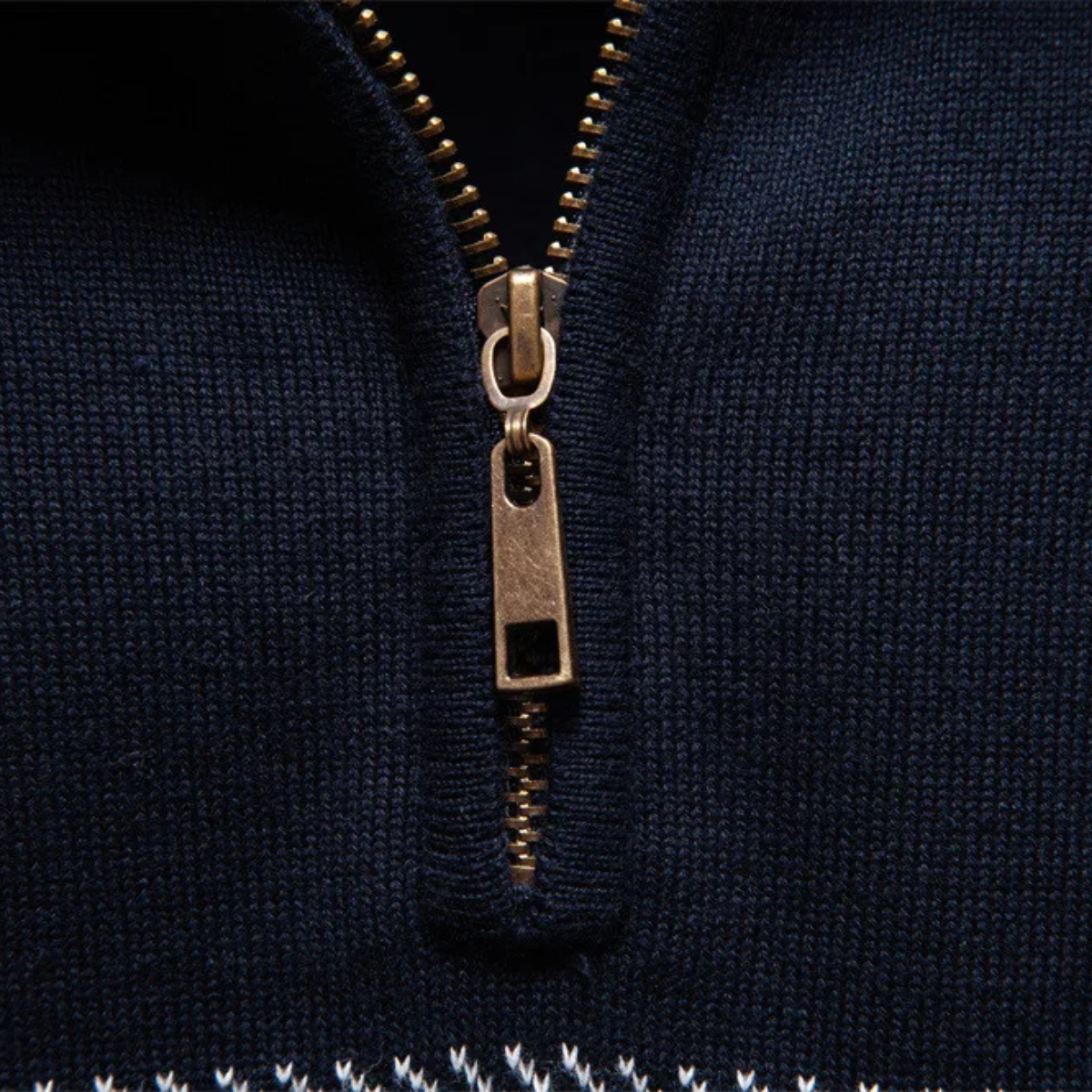 Men's Half Zip Knit Sweater Business Casual