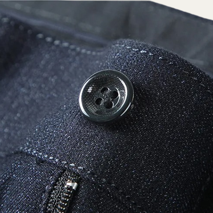 Men's Double Pleated Straight Leg Dress Pants