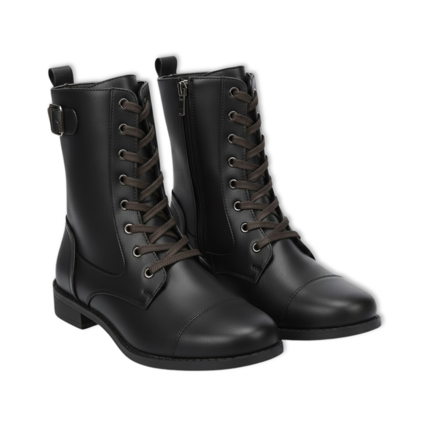 Classic Ankle Boots Women Low Block Heel Boots