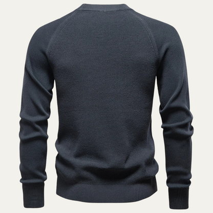 Men's Crew Neck Knitted Sweater