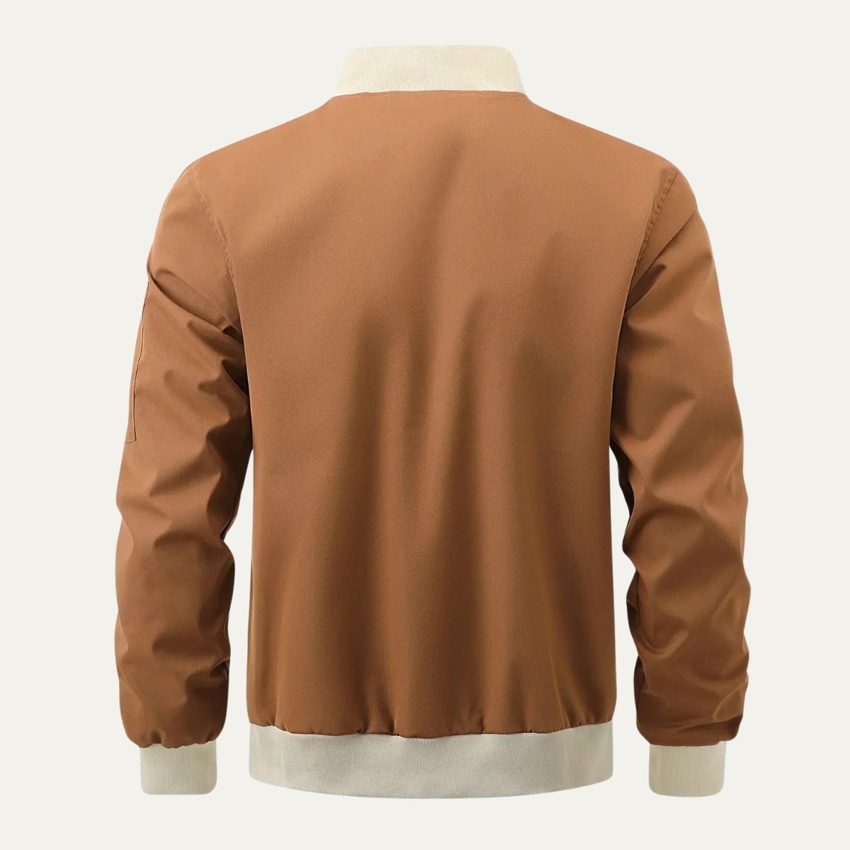 Men's Casual Zip Up Bomber Jacket