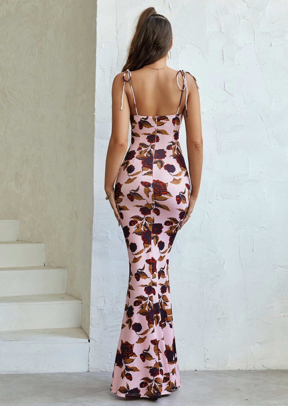 Beautiful Flower Long Dress
