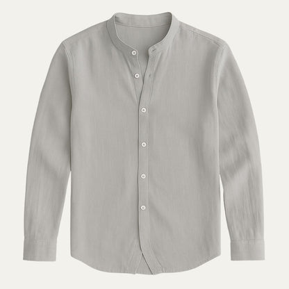 Men's Linen Casual Shirt Relaxed Fit - VibreMode