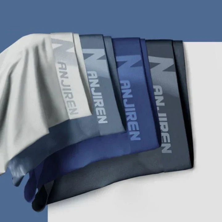 Men's Breathable Boxer Briefs 4-Pack