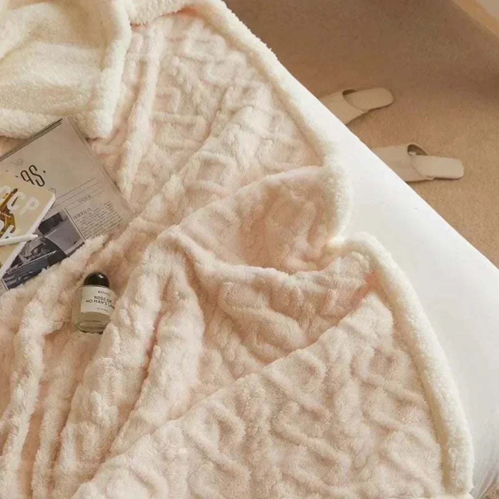 Thick Fleece Winter Blanket