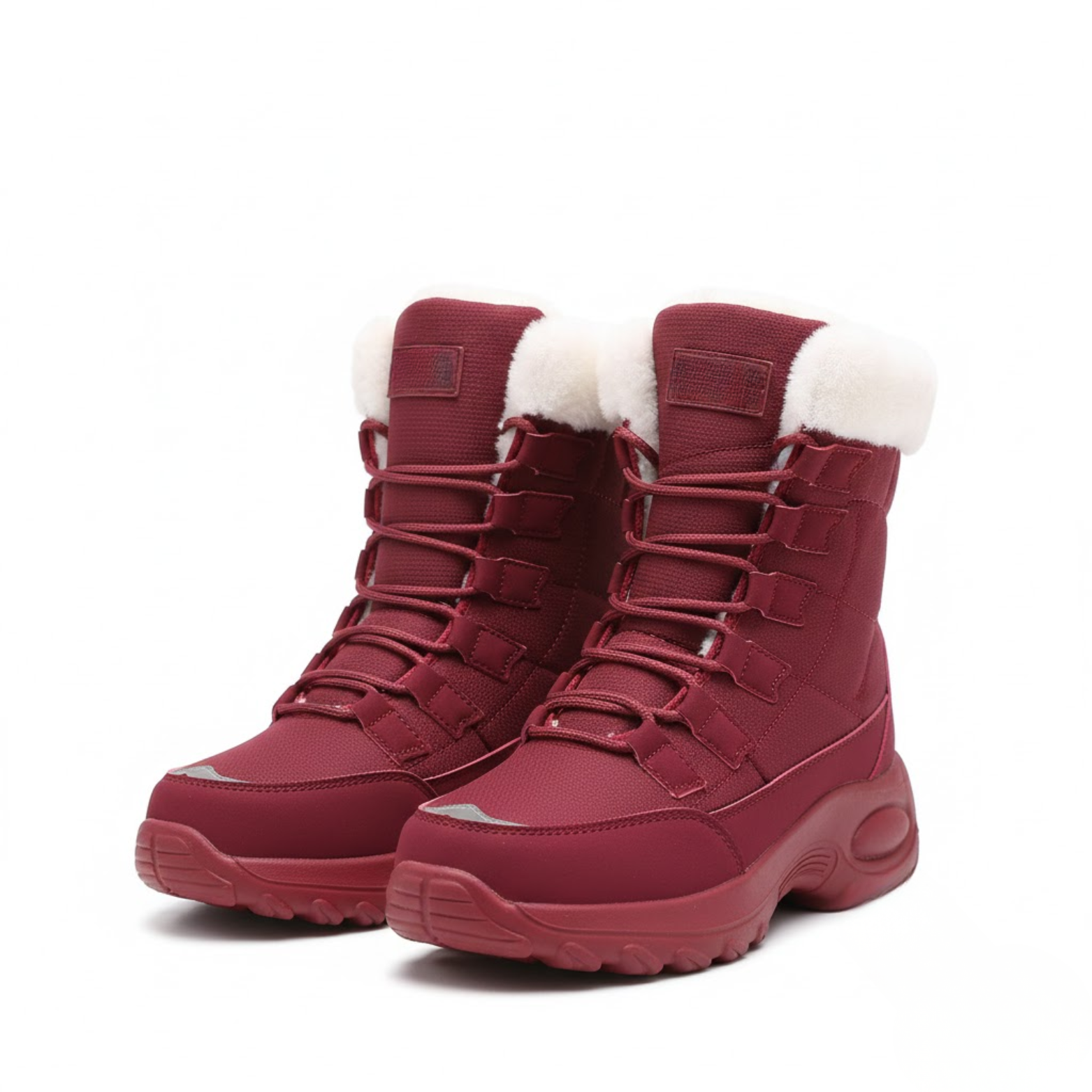 Warm Waterproof Women's Snow Hiking Boots - VibreMode
