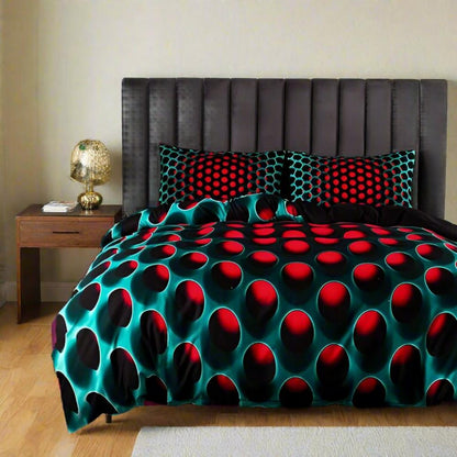 Cosmic Vortex 3 Piece Quilt Cover Set - VibreMode