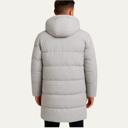 Men's Winter Puffer Hooded Parka Coat