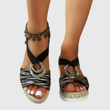 Comfortable Women's Supportive Buckle Sandals