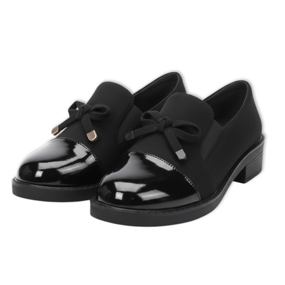 Comfortable Slip On Flat Shoes Butterfly Detail