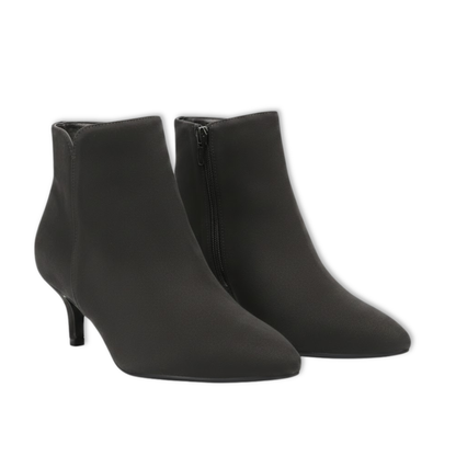 Stylish Low Heel Ankle Boots for Women Pointed Toe