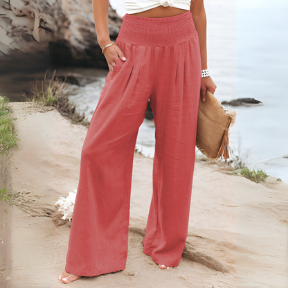 Women's Linen Trousers Comfortable