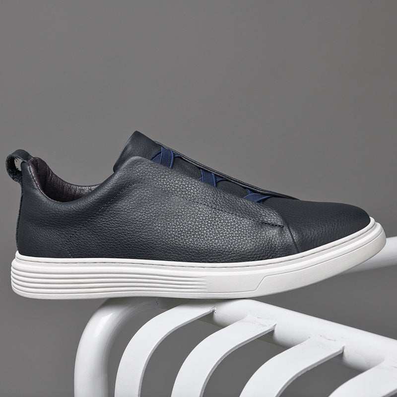 Men's Genuine Leather Sneakers