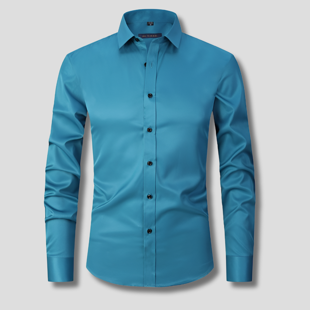 Men's Stretch Dress Shirt Comfortable Fit