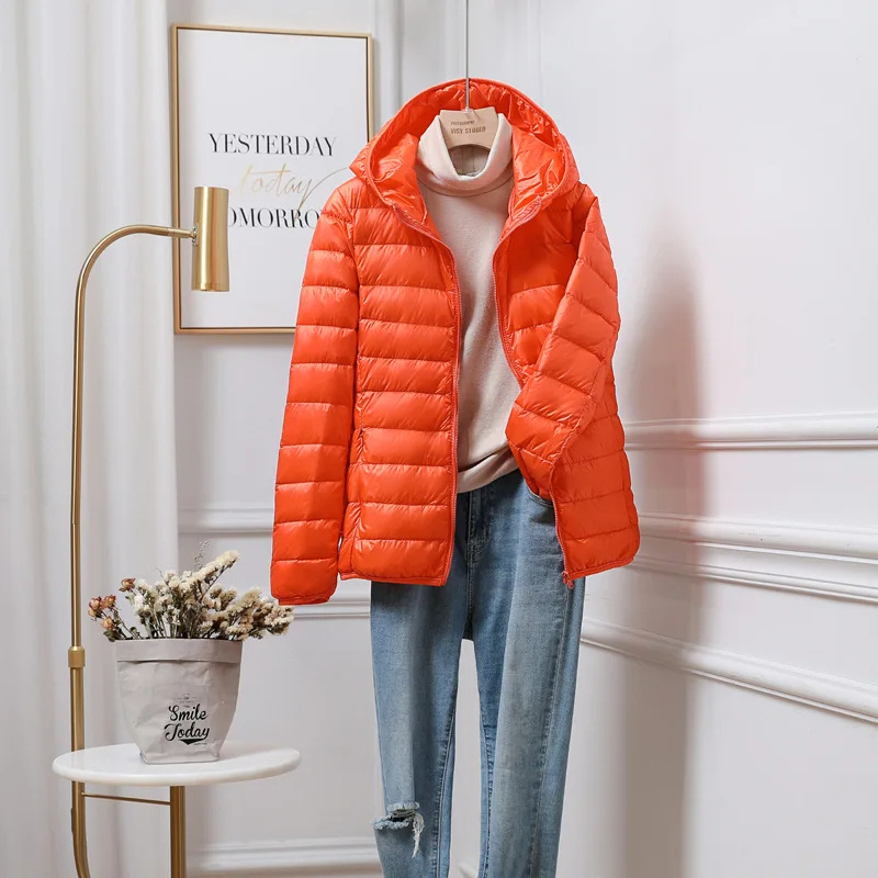 Women's Puffer Jacket Lightweight Water-Resistant
