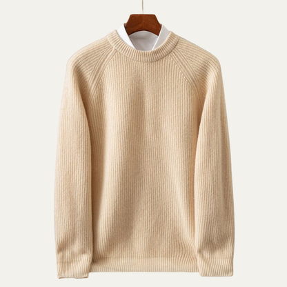 Men's Merino Wool Crew Neck Sweater