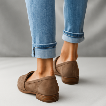 Elegant Ladies Soft Slip On Loafers