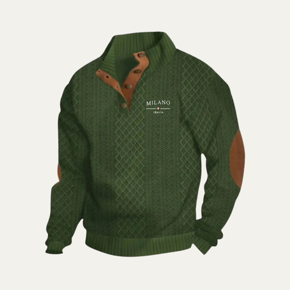 Men's Milano Knit Quarter Zip Sweater