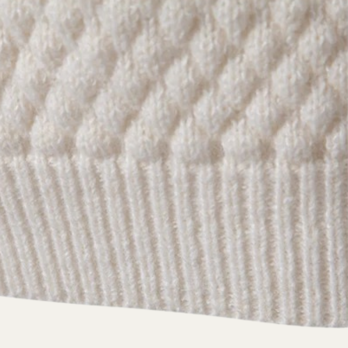 Men's Textured Knitted Turtleneck Sweater