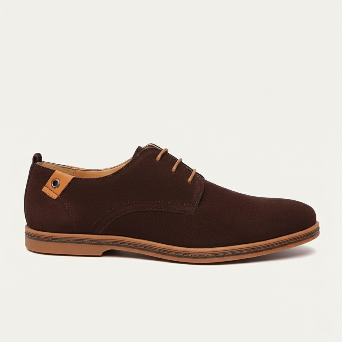 Devon Men's Suede Derby Shoes Classic Style